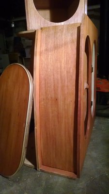 Cooler Cabinet Facing Rear Hatch