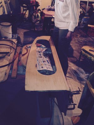 Wardrobe Stripped and Sanded