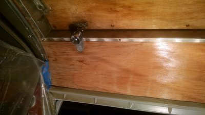 Water mark at sub-hatch almost gone!