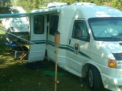 Camping in style .