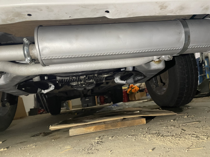 Assembled exhaust