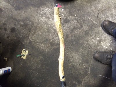 My masking tape fiasco...