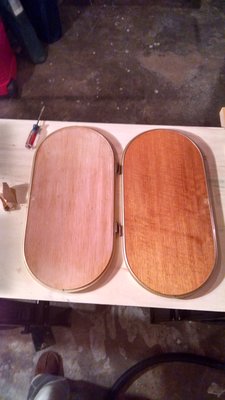 Cabinet Door One on Right = Before one on Left = After