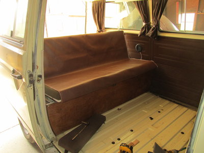 cow hide sitting in place for a visual.