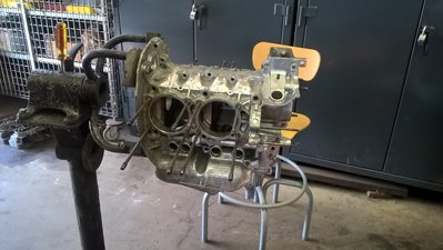 engine stripped and power washed